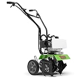 TAZZ 35351 Garden Cultivator, 33cc 2-Cycle Viper Engine, Gear Drive Transmission, Adjustable Height Wheels, Green Photo, new 2024, best price $199.99 review