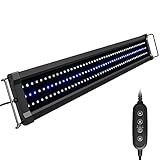 NICREW ClassicLED Gen 2 Aquarium Light, Dimmable LED Fish Tank Light with 2-Channel Control, White and Blue LEDs, High Output, Size 30 to 36 Inch, 25 Watts Photo, new 2024, best price $47.99 review