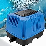 VEVOR Linear Air Pump, 40W/110V Septic Air Pump, 28Kpa Septic Aerator Pump w/17 Outlets Diffuser, Max Air Flow Rate 1350GPH, Max Water Depth 3.3ft for Fish Pond, Aquarium, Hydroponics, Septic System Photo, new 2024, best price $129.99 review
