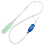 Aquarium Fish Tank Siphon and Gravel Cleaner,Hand Syphon Pump Fish Tank Cleaner Long Nozzle Water Changer to Drain and Replace Water in Minutes (Large) Photo, new 2024, best price $10.98 review