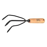 AMES 2446300 Tempered Steel Hand Cultivator with Wood Handle, 11-Inch, Brown Photo, new 2024, best price $8.16 review