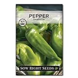 Sow Right Seeds - Anaheim Pepper Seeds for Planting - Non-GMO Heirloom Packet with Instructions to Plant and Grow an Outdoor Home Vegetable Garden - Productive Chili Peppers - Wonderful Gardening Gift Photo, new 2024, best price $4.99 review