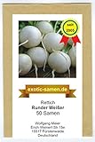 Rettich - Runder Weißer (50 Samen) Foto, neu 2024, bester Preis 1,80 € Rezension