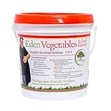 Eden Vegetables & Leafy Greens Organic Enriched Fertilizer (5 lb Bucket)-Neem Plant Food 7-7-7 Enriched Formula for Perfect Nitrogen, Phosphorous, and Potassium Balance Photo, new 2024, best price $26.99 review