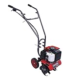 GardenTrax Tiller Gas Powered Mini Cultivator w/2-Cycle 43cc Engine Photo, new 2024, best price $199.99 review