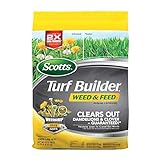 Scotts Turf Builder Weed and Feed 3; Covers up to 5,000 Sq. Ft., Fertilizer, 14.29 lbs. Photo, new 2024, best price $25.78 review