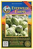 Everwilde Farms - 500 Early Jersey Wakefield Cabbage Seeds - Gold Vault Jumbo Seed Packet Photo, new 2024, best price $2.98 review