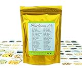 Heirloom Futures Seed Pack with 55 Varieties of Vegetable Seeds. 100% Non GMO Open Pollinated Non-Hybrid Naturally Grown Premium USA Seed Stock for All Gardeners. Photo, new 2024, best price $44.95 ($0.82 / Count) review