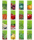 Nojaus Seklos - 16 Packungen Gemüsesamen, Hohe Qualität, Gentechnikfrei, Hohe Keimrate, Einfach Zu Wachsen Foto, neu 2024, bester Preis 8,45 € (0,53 € / stück) Rezension