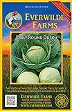 Everwilde Farms - 500 Early Round Dutch Cabbage Seeds - Gold Vault Jumbo Seed Packet Photo, new 2024, best price $2.98 review