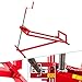 Photo Arebos Lève-tondeuse Tracteur-tondeuse Dispositif de levage Cric | 450 kg | Angle d'inclinaison à environ 45° | Rouge | Stable et solide examen