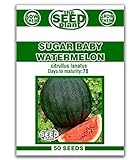 Sugar Baby Watermelon Seeds - 50 Seeds Non-GMO Photo, new 2024, best price $1.79 review