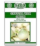 Crystal Wax Onion Seeds - 350 Seeds Non-GMO Photo, new 2024, best price $1.59 review