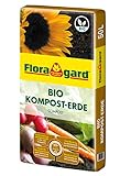 Floragard Bio Kompost-Erde 50 Liter – Pflanzerde für Blumen, Gemüse und Gehölze – mit Bio-Dünger - Gartenerde Foto, neu 2024, bester Preis 14,98 € (0,30 € / Liter) Rezension