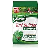 Scotts Turf Builder Lawn Food, 12.5 lb. - Lawn Fertilizer Feeds and Strengthens Grass to Protect Against Future Problems - Build Deep Roots - Apply to Any Grass Type - Covers 5,000 sq. ft. Photo, new 2024, best price $18.44 review