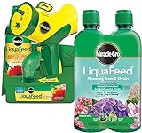 Generic Miracle-Gro LiquaFeed All Purpose Plant Food Advance Starter Kit and Flowering Trees & Shrubs Plant Food Bundle: Feeding as Easy as Watering Photo, new 2024, best price $39.99 review