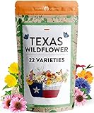 130,000+ Pure Wildflower Seeds - Premium Texas Flower Seeds [3 Oz] Perennial Garden Seeds for Birds & Butterflies - Wild Flowers Bulk Seeds Perennial: 22 Varieties Flower Seed for Planting Photo, new 2024, best price $15.95 ($0.00 / Count) review