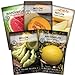 Photo Sow Right Seeds - Melon Seed Collection for Planting - Crimson Sweet Watermelon, Cantaloupe, Yellow Juane Canary, Golden Midget, and Honeydew - Non-GMO Heirloom Seeds to Plant a Home Vegetable Garden review