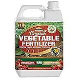 PetraTools Organic Liquid Vegetable Fertilizer, Organic Liquid Fertilizer for Vegetables, Liquid Seaweed Plant Food for Vegetables, 3-3-2 NPK All Purpose Organic Fertilizer Made in The USA (32 oz) Photo, new 2024, best price $21.99 review