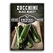Photo Survival Garden Seeds - Black Beauty Zucchini Seed for Planting - Pack with Instructions to Plant and Grow Dark Green Zucchini in Your Home Vegetable Garden - Non-GMO Heirloom Variety - 1 Pack review