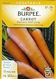 Burpee 65821 Carrot Danvers Half Long Seed Packet Photo, new 2024, best price $5.49 review
