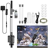 HiTauing Electric Aquarium Gravel Cleaner, 317GPH DC 24V/24W Automatic Fish Tank Cleaning Tool Set Removable Vacuum Water Changer Sand Washer Filter Changer Photo, new 2024, best price $35.99 review