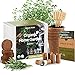 Photo Indoor Herb Garden Starter Kit - Certified USDA Organic Non GMO - 5 Herb Seed Basil, Cilantro, Parsley, Sage, Thyme, Potting Soil, Plant Kit - DIY Kitchen Grow Kit for Growing Herb Seeds Indoors review