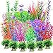 Foto 30 Stück Aquarium-Pflanzen, künstliche Wasserpflanzen, Aquarien plastikpflanzen, gefälschte Wasserpflanzen Aquarium Dekoration, Mischfarbe Kunstpflanzen Aquariumdekor Rezension