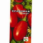 Foto Los tomates variedad Slivovka 