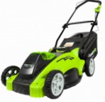lawn mower Greenworks 2500007 G-MAX 40V 40 cm 3-in-1 Photo and description