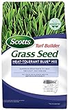 Scotts Turf Builder Grass Seed Heat-Tolerant Blue Mix For Tall Fescue Lawns, 3 Lb. - Full Sun and Partial Shade -Superior Resistance to Heat, Drought and Disease - Seeds up to 750 sq. ft. Photo, new 2024, best price $29.93 review