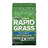 Scotts Turf Builder Rapid Grass Sun & Shade Mix: up to 2,800 sq. ft., Combination Seed & Fertilizer, Grows in Just Weeks, 5.6 lbs Photo, new 2024, best price $34.88 review