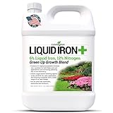 Chelated Liquid Iron +Plus Concentrate Blend, Liquid Iron for Lawns, Plants, Shrubs, and Trees Stunted or Growth and Discoloration Issues – Solve Iron Deficiency and Root Problems – (32 oz.) USA Made Photo, new 2024, best price $34.95 review