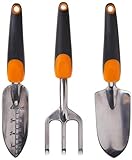 Fiskars 384490-1001 Ergo Garden Tool Set, Regular Package, Black/Orange Photo, new 2024, best price $30.66 review