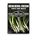 Photo Survival Garden Seeds - Tokyo Long White Onion Seed for Planting - Pack with Instructions to Plant and Grow Asian Green Onions in Your Home Vegetable Garden - Non-GMO Heirloom Variety review