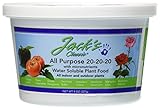 J R Peters 52008 Jacks Classic 20-20-20 All Purpose Fertilizer, 8-Ounce Photo, new 2024, best price $12.15 review