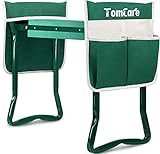TomCare Upgraded Garden Kneeler Seat Widen Soft Kneeling Pad Garden Tools Stools Garden Bench with 2 Large Tool Pouches Outdoor Foldable Sturdy Gardening Tools for Gardeners, Green Photo, new 2024, best price $53.99 review