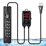 Woliver Aquarium Heater,200W 300W 500W 800W Fish Tank Heater - Fast Heating Submersible Aquarium Heater with Extra LED Temperature Controller Suitable for 26-211 Gallon Marine Saltwater and Freshwater Photo, new 2024, best price $45.99 review