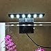 Foto Garosa Luz LED para Acuario, luz con Clip para pecera, Bajo Consumo de energía luz LED Delgada para pecera, Grosor máximo del Vidrio de instalación: 5 mm revisión