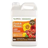 AgroThrive Fruit and Flower Organic Liquid Fertilizer - 3-3-5 NPK (ATFF1320) (2.5 Gal) for Fruits, Flowers, Vegetables, Greenhouses and Herbs Photo, new 2024, best price $52.00 review