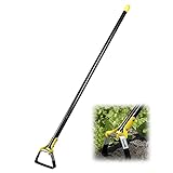 BsBsBest Scuffle Hoe Garden Tool, Stirrup Loop Hoe with 54 Inch Adjustable Long Hand, Oscillating Hoe Great for Weeds in Backyard,Vegetable Garden Photo, new 2024, best price $26.95 review