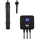 hygger 200W Aquarium Heater with LED Digital Temperature Controller, Submersible Fish Tank Heater for 15-30 Gallon Tank Photo, new 2024, best price $49.99 review