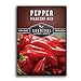 Photo Survival Garden Seeds - Marconi Red Pepper Seed for Planting - Packet with Instructions to Plant and Grow Long Sweet Italian Peppers in Your Home Vegetable Garden - Non-GMO Heirloom Variety review