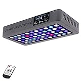 VIPARSPECTRA Timer Control Dimmable 165W LED Aquarium Light Full Spectrum for Grow Coral Reef Marine Fish Tank LPS/SPS Photo, new 2024, best price $159.99 review