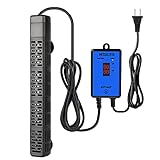 HiTauing Aquarium Heater, Upgraded 300W/500W Fish Tank Heater with Intelligent Leaving Water Automatically Stop Heating and Advanced Temperature Control System, Suitable for Saltwater and Freshwater Photo, new 2024, best price $39.99 review