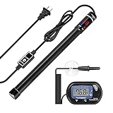 VIVOSUN Submersible Aquarium Heater with Thermometer Combination,50W Titanium Fish Tank Heaters with Intelligent LED Temperature Display and External Temperature Controller Photo, new 2024, best price $25.99 review