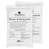 HaGaFe Rasenkalk & Gartenkalk Kalk, Gewicht: 30 Kg Für 600 M² Foto, neu 2024, bester Preis 19,97 € Rezension