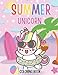 Photo Summer Unicorn Coloring Book (Coloring Book For Toddlers and Kids) review