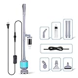 hygger 360GPH Electric Aquarium Gravel Cleaner, 5 in 1 Automatic Fish Tank Cleaning Tool Set Vacuum Water Changer Sand Washer Filter Siphon Adjustable Length 15W Photo, new 2024, best price $36.99 review