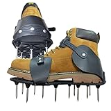 Lawn Aerator Shoes, Update Spike Sandals for Aerating Soil for Plants Health, Aerator Tools for Yard, Lawn, Roots ,Garden & Grass,Revives Lawn Health Photo, new 2024, best price $29.99 review